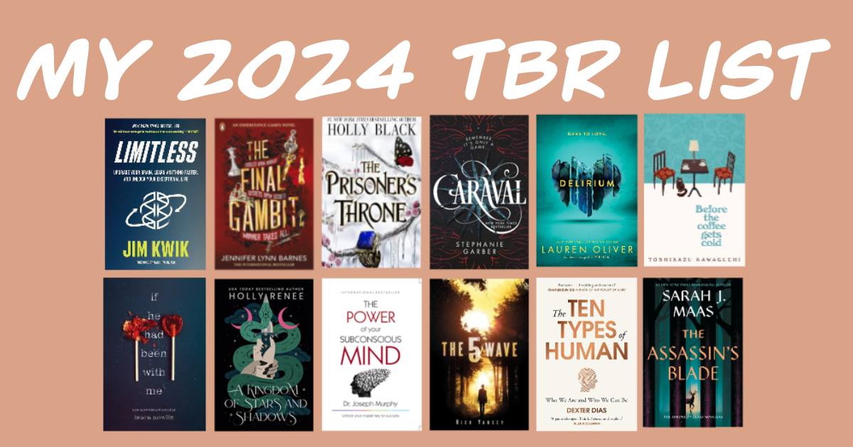 My 2024 TBR List